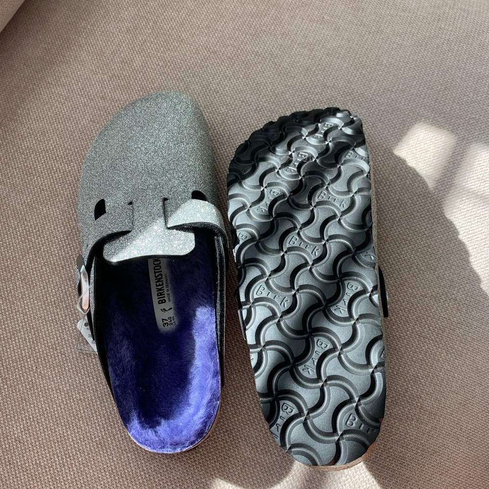 Birkenstock Boston glitter dust clogs - Picture 5 of 6